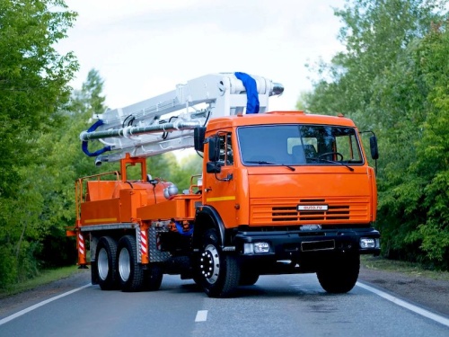 Аренда автобетононасоса КамАЗ АБН 75/21